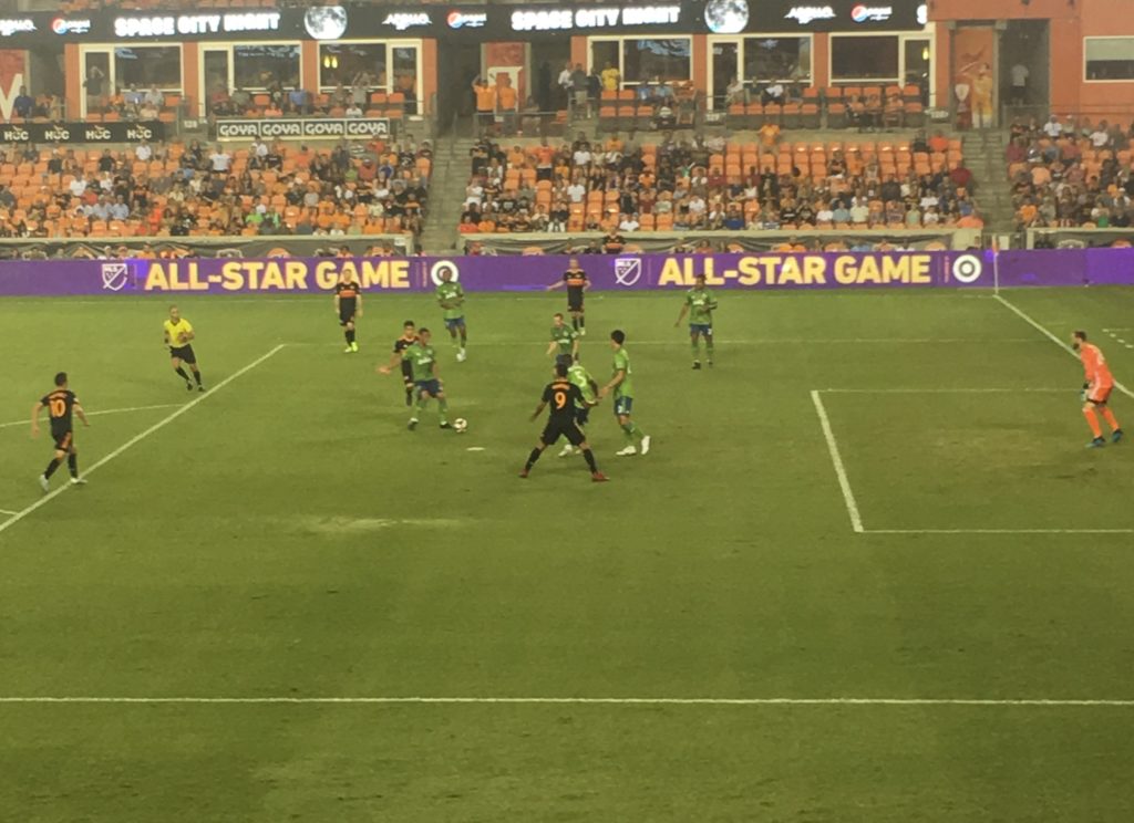 Dynamo vs Sounders at BBVA Stadium