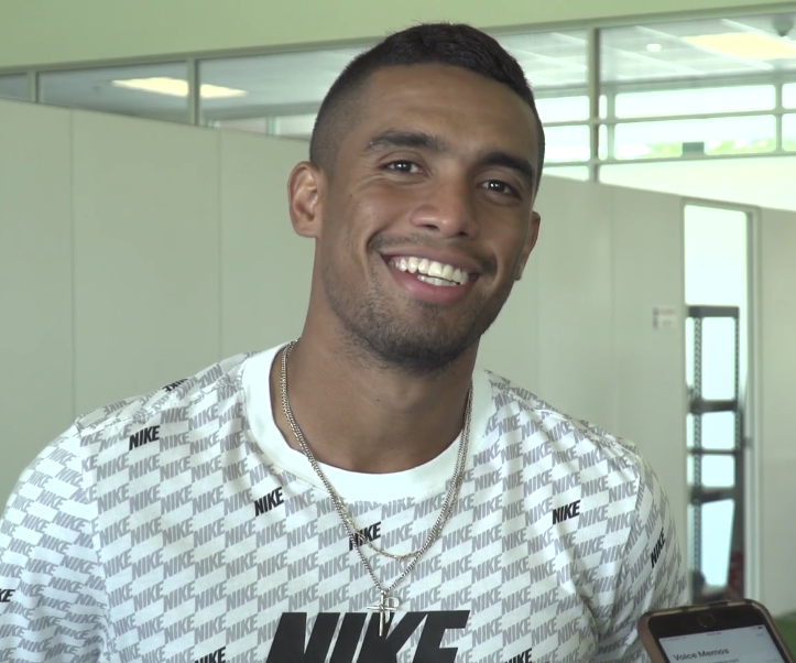 Mauro Manotas smiling