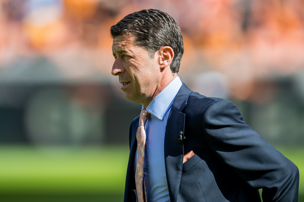 Houston Dynamo head coach Tab Ramos